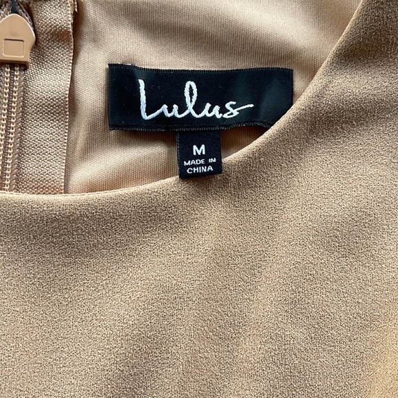 Lulu tan dress - Picture 9 of 9